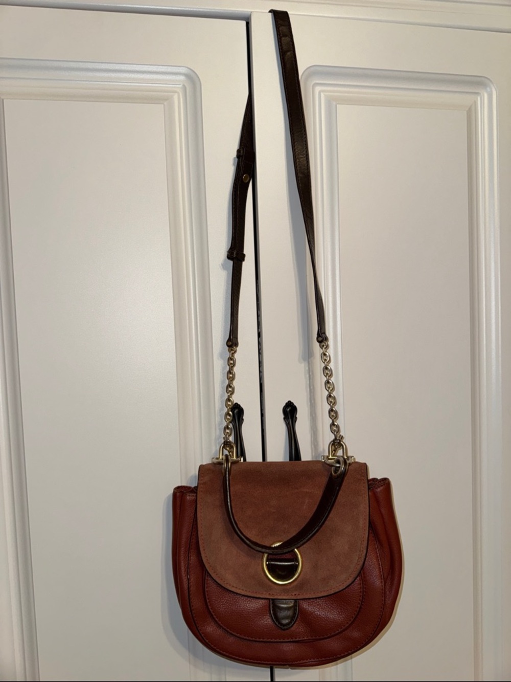 Vintage Michael Kors Isadore Medium Top Handle Messenger Bag - Picture 12 of 12